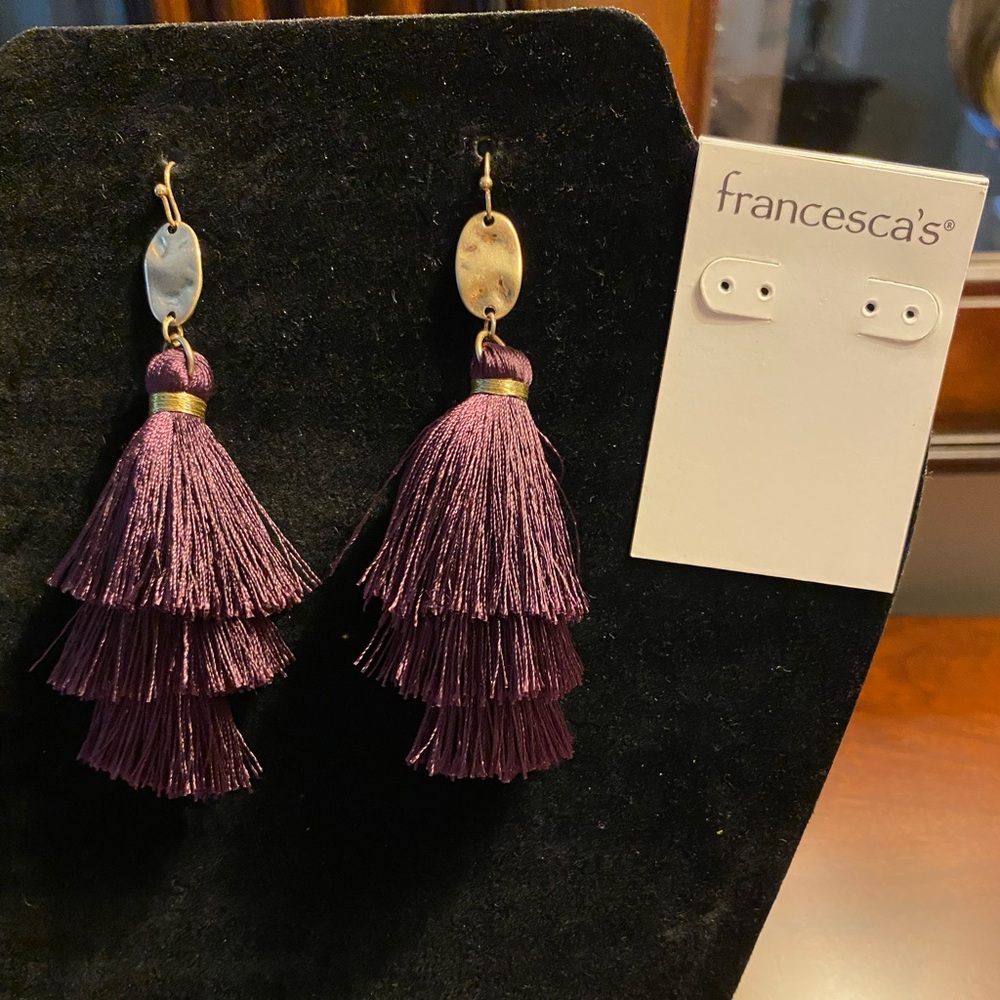 Francesca’s Tassel Earrings